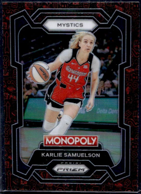 2024 Prizm Monopoly WNBA #33 Monopoly Red Pattern