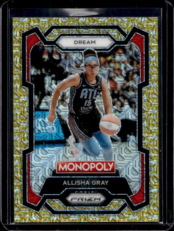 2024 Prizm Monopoly WNBA #6 Gold Millionaire Shimmer /500