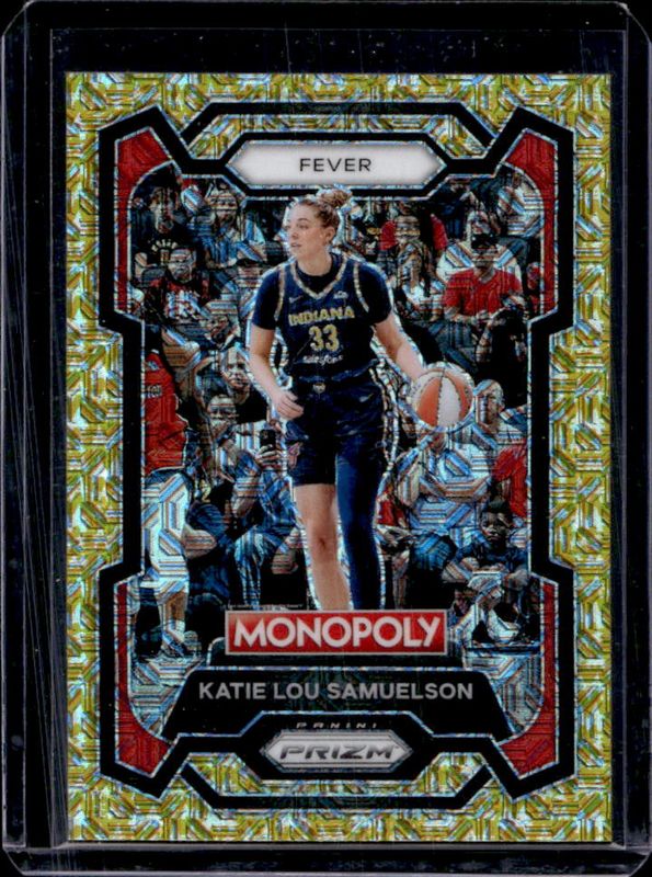 2024 Prizm Monopoly WNBA #35 Gold Millionaire Shimmer /500