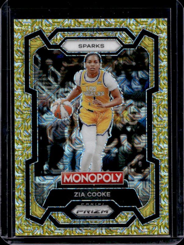 2024 Prizm Monopoly WNBA #69 Gold Millionaire Shimmer /500