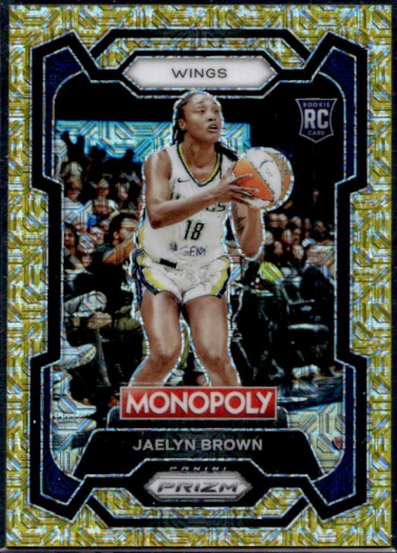 2024 Prizm Monopoly WNBA #15 Gold Millionaire Shimmer /500