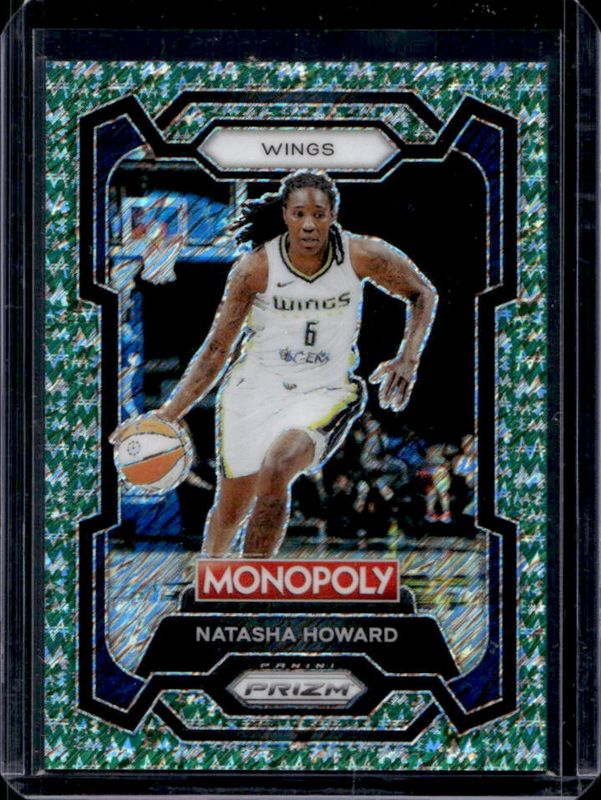 2024 Prizm Monopoly WNBA #49 Green Millionaire Shimmer /20