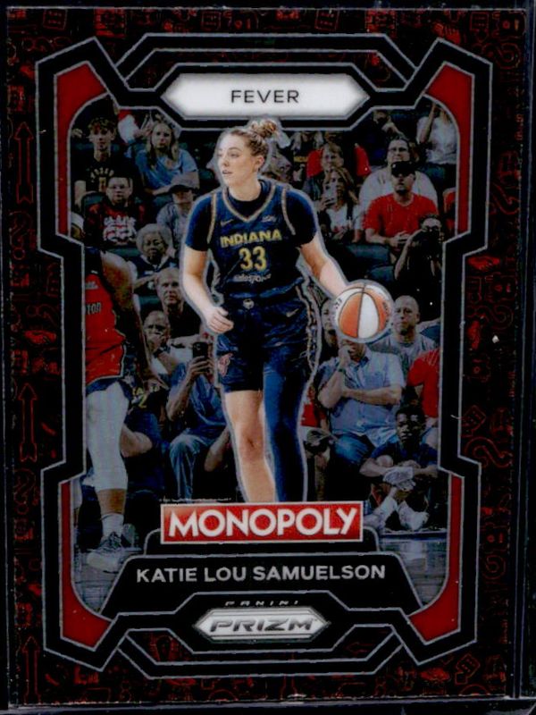 2024 Prizm Monopoly WNBA #35 Monopoly Red Pattern