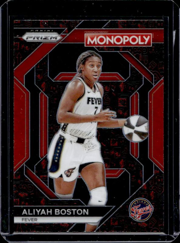 2024 Prizm Monopoly WNBA #WNBA17 Insert - Monopoly Red Pattern