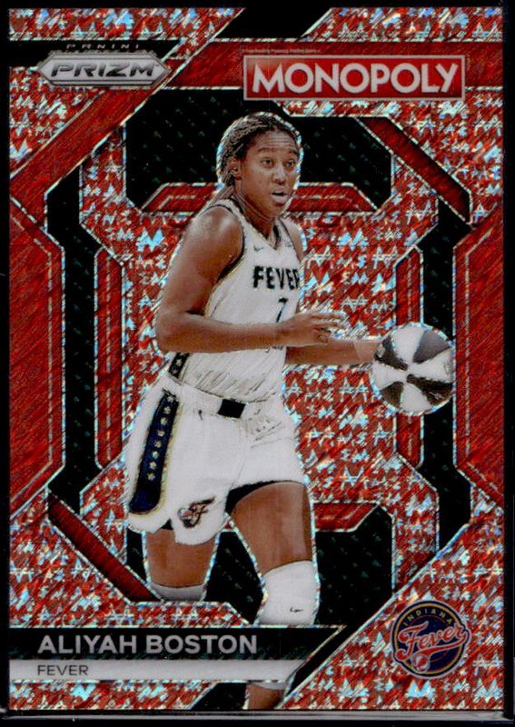 2024 Prizm Monopoly WNBA #WNBA17 Insert - Red Millionaire Shimmer /100