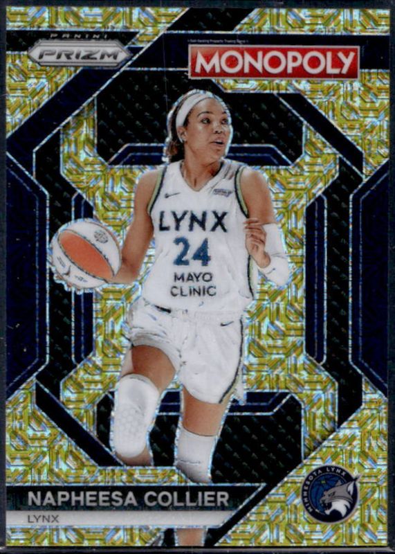 2024 Prizm Monopoly WNBA #WNBA9 Insert - Gold Millionaire Shimmer /500