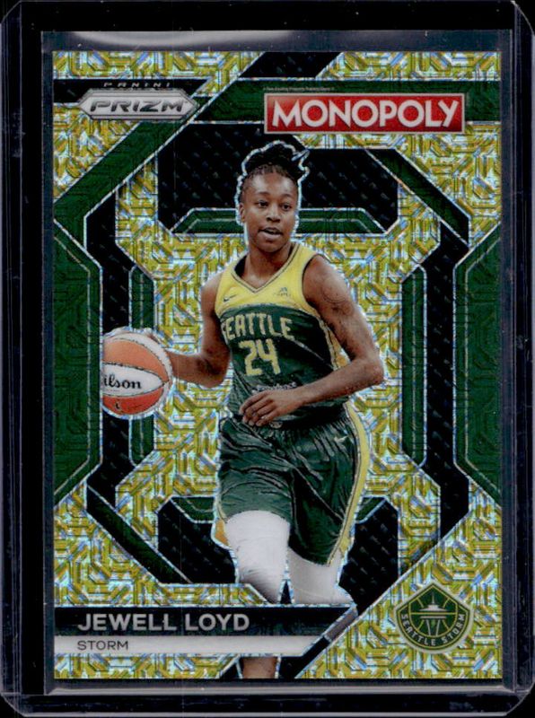 2024 Prizm Monopoly WNBA #WNBA24 Insert - Gold Millionaire Shimmer /500