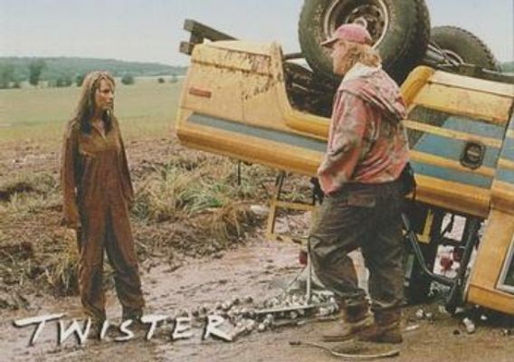 1996 Donruss Twister: The Dark Side of Nature #26 Base