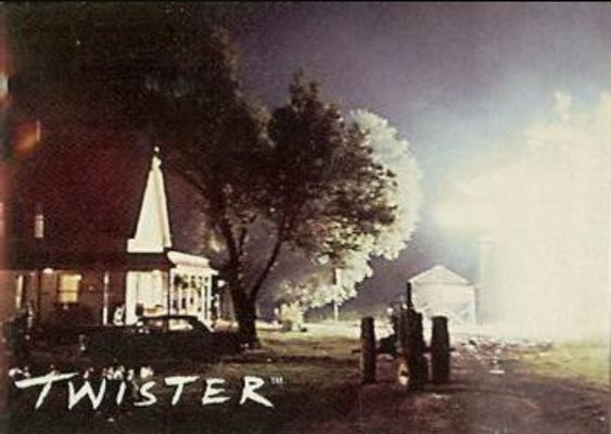 1996 Donruss Twister: The Dark Side of Nature #1 Base