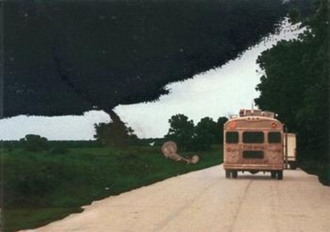 1996 Donruss Twister: The Dark Side of Nature #F6 Foil