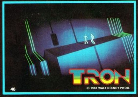1982 Donruss Tron Movie #46 Base