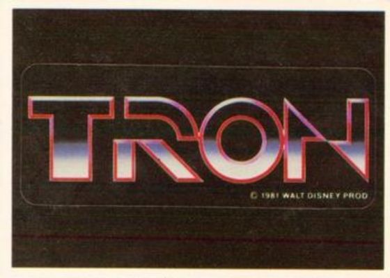 1982 Donruss Tron Movie Stickers