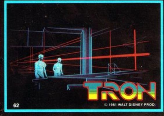 1982 Donruss Tron Movie #62 Base