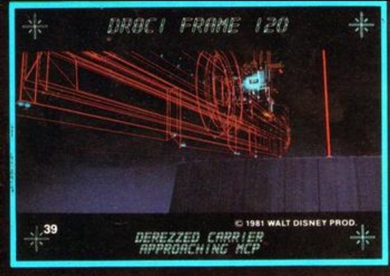 1982 Donruss Tron Movie #39 Base