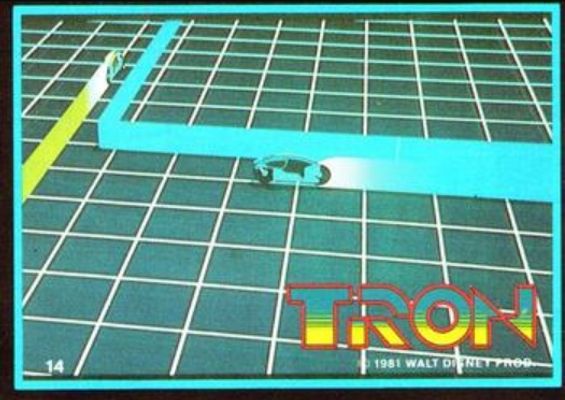 1982 Donruss Tron Movie #14 Base