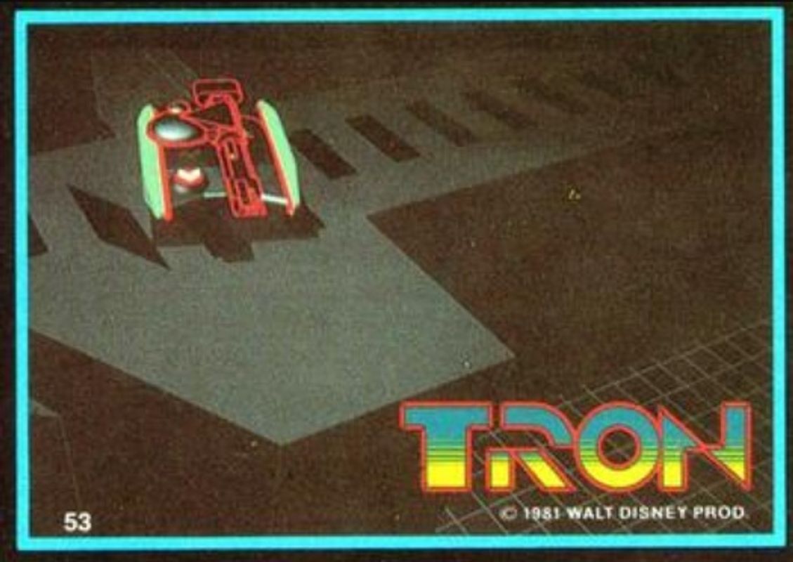 1982 Donruss Tron Movie #53 Base