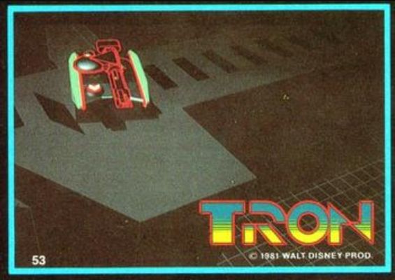 1982 Donruss Tron Movie #53 Base