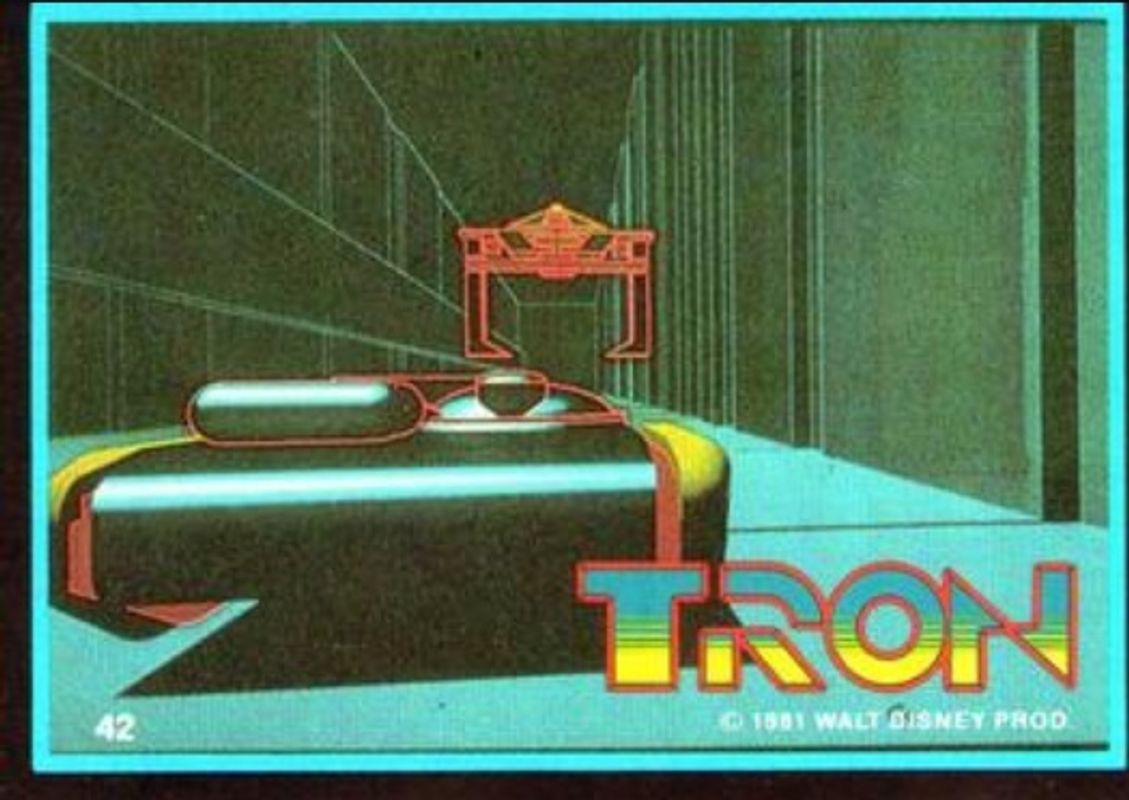 1982 Donruss Tron Movie #42 Base