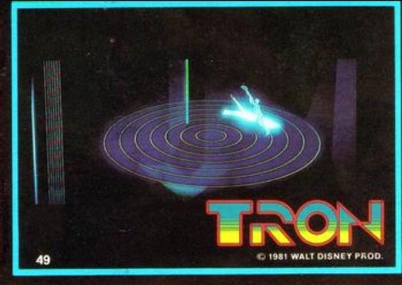 1982 Donruss Tron Movie #49 Base