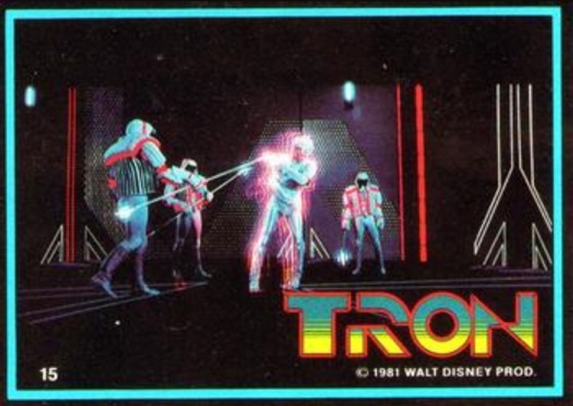 1982 Donruss Tron Movie #15 Base