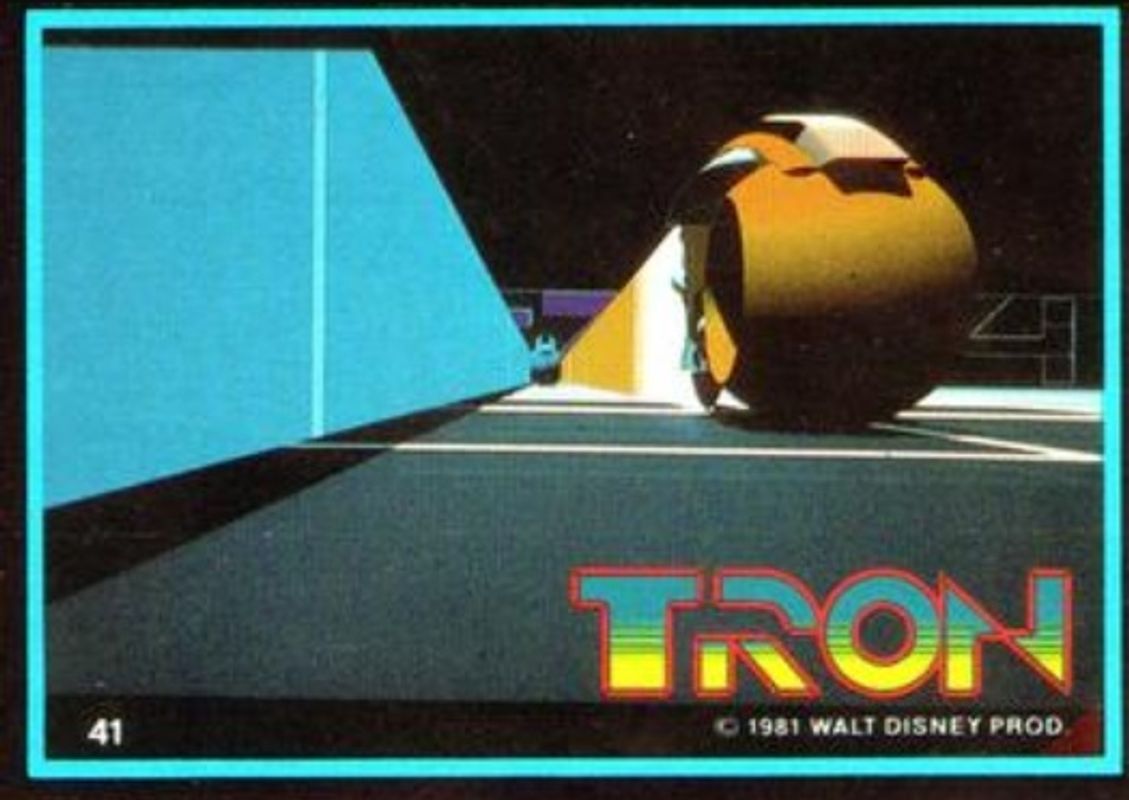 1982 Donruss Tron Movie #41 Base