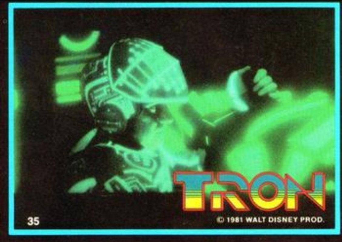 1982 Donruss Tron Movie #35 Base