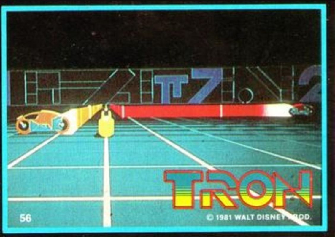 1982 Donruss Tron Movie #56 Base
