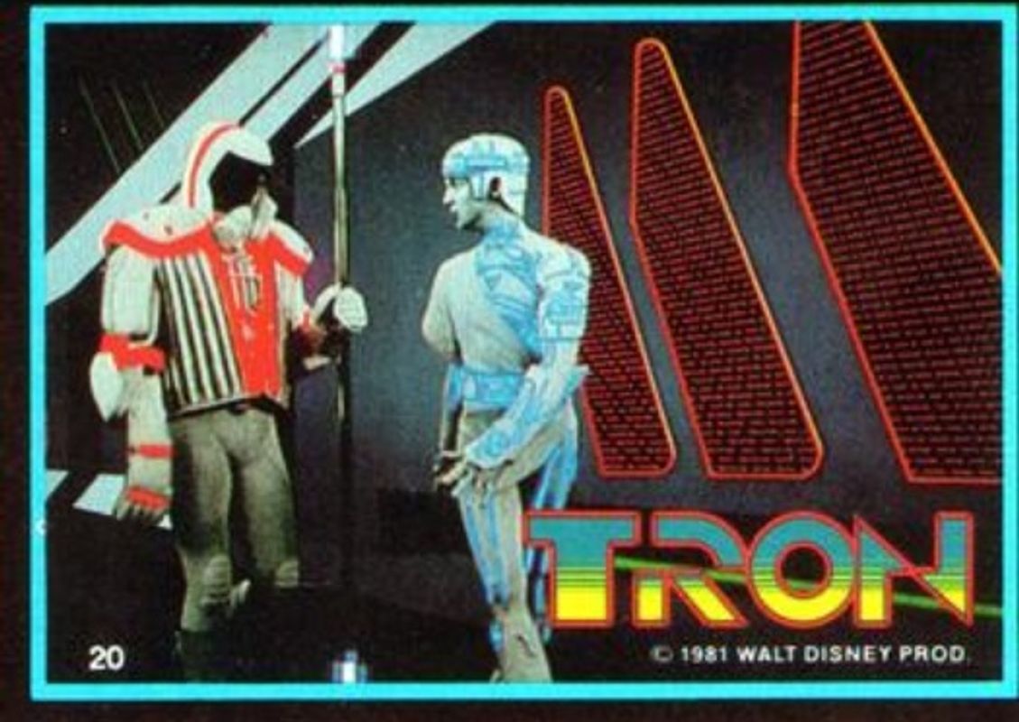 1982 Donruss Tron Movie #20 Base