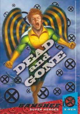 2018 Fleer Ultra X-Men #DG1 Dead & Gone Silver Foil