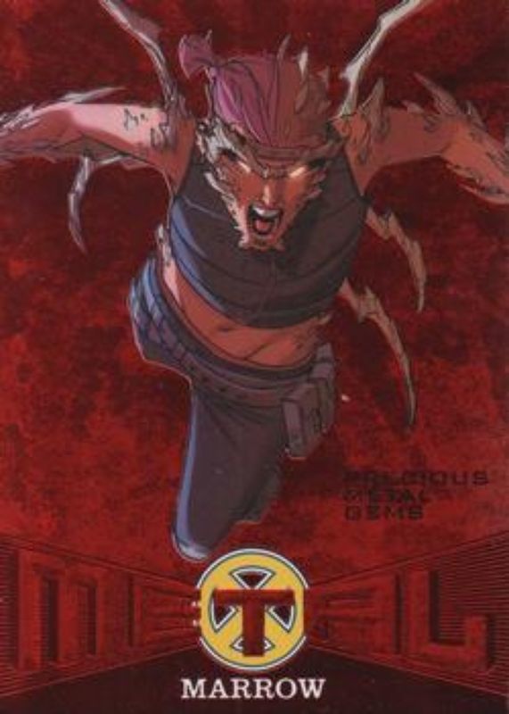 2018 Fleer Ultra X-Men #MB37 Precious Metal Gems Red /99