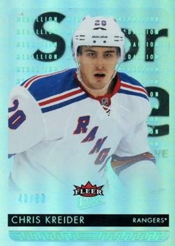 2014 Fleer Ultra #116 Platinum Medallion /25