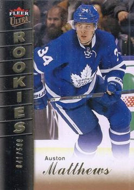 2016 Fleer Showcase #U1 Ultra Rookies /599