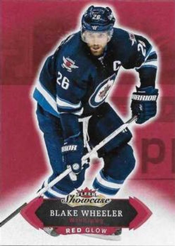 2016 Fleer Showcase #96 Red Glow /25