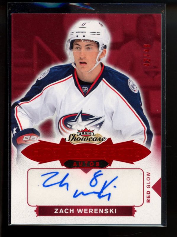 2016 Fleer Showcase #165 Red Glow /25