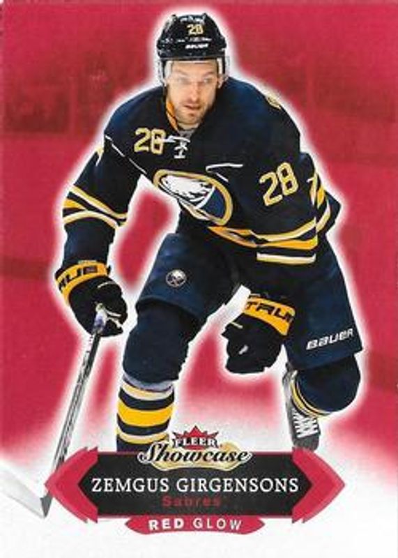 2016 Fleer Showcase #43 Red Glow /25