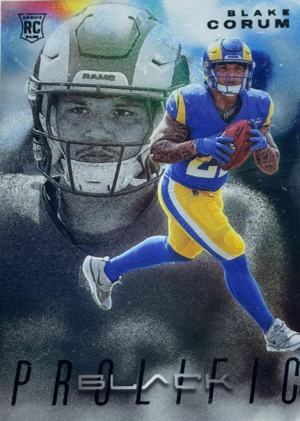 Blake Corum 2024 Black #PR-BCM Prolific /(SSP) Price Guide - Sports ...