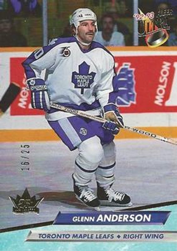 2016 Fleer Showcase #207 25th Anniversary Stamped 1992 Ultra Buyback /25