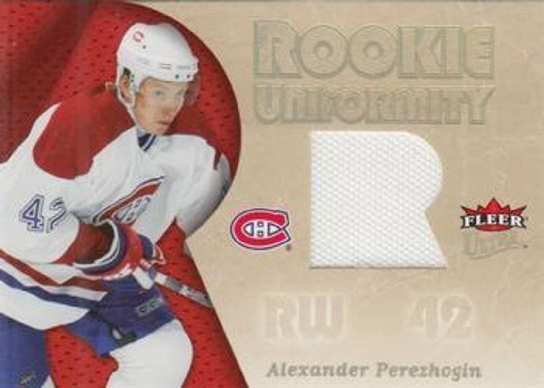 2005 Fleer Ultra #RU-AP Rookie Uniformity Jerseys