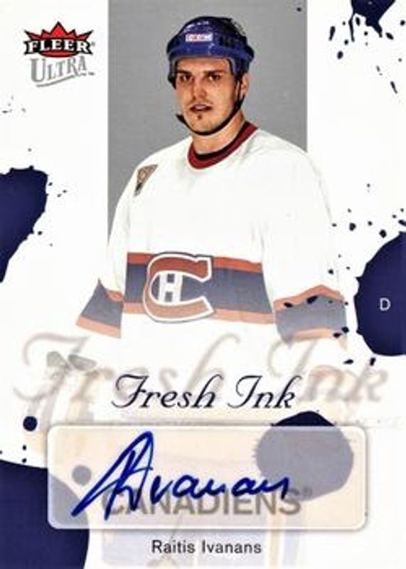 2005 Fleer Ultra #FI-RI Fresh Ink
