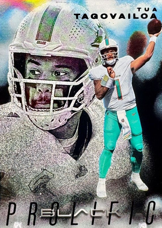 Tua Tagovailoa 2024 Black #PR-TTA Prolific /(SSP) RAW