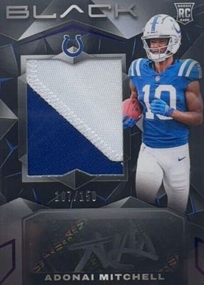 2024 Black #213 Rookie Patch Auto - Royal (/150)