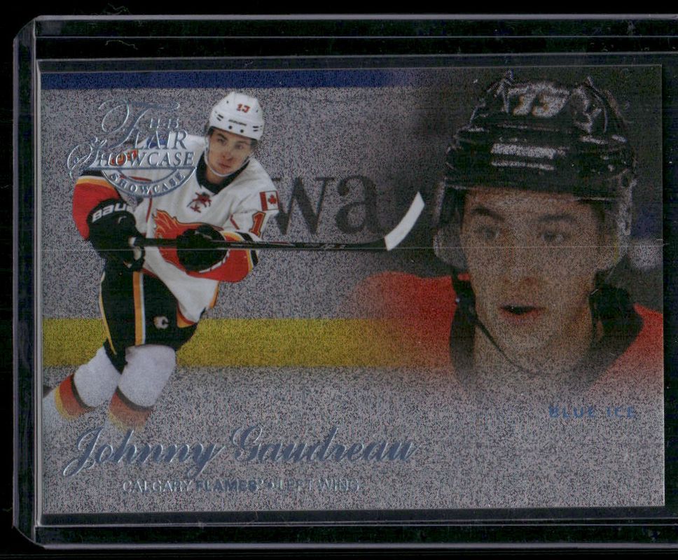 2014 Fleer Showcase #67 Flair Showcase Blue Ice /99