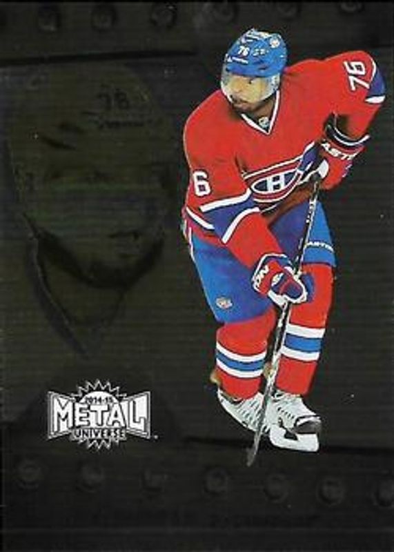 2014 Fleer Showcase #16 Metal Universe