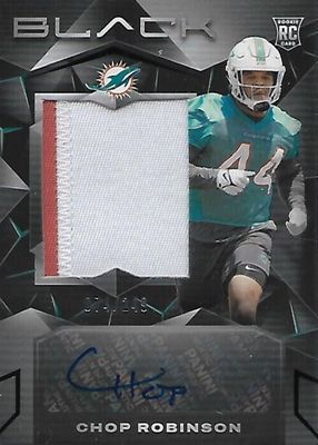 2024 Black #239 Rookie Patch Auto (/249)