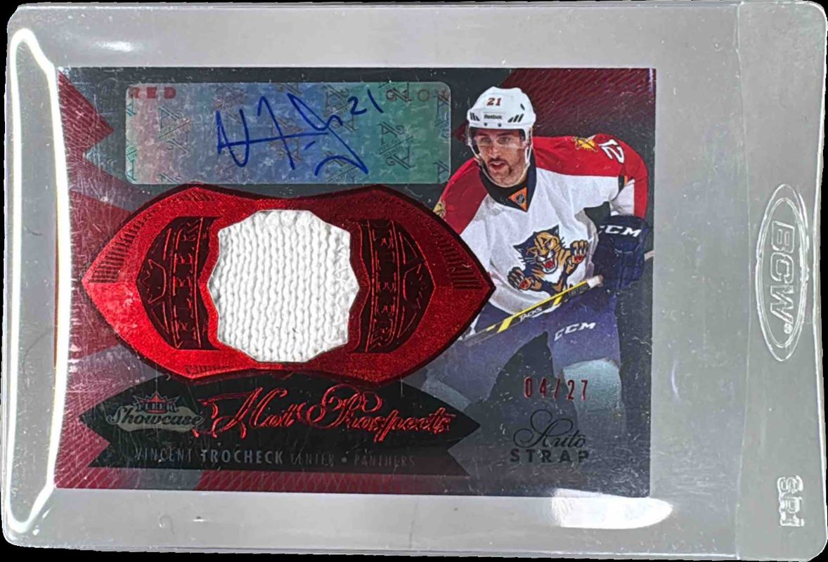 2014 Fleer Showcase #159 Red Glow /27