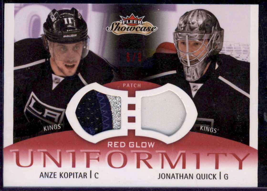 2013 Fleer Showcase #U-KQ Uniformity Red Glow /9