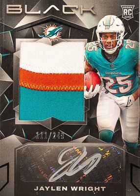 2024 Black #220 Rookie Patch Auto (/249)