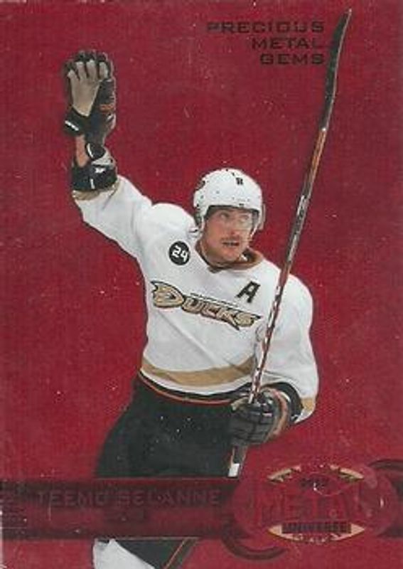 2012 Fleer Retro #2 Metal Universe Precious Metal Gems Red /100