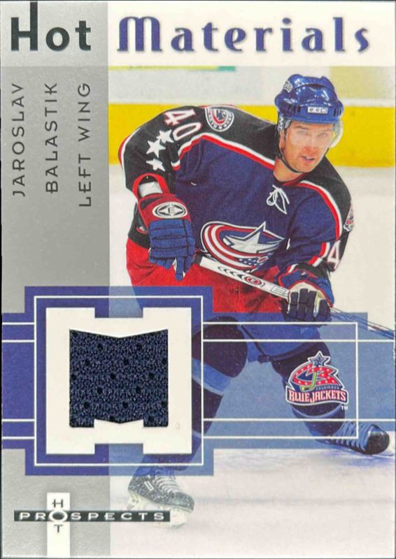 2005 Fleer Hot Prospects #HM-JB Hot Materials