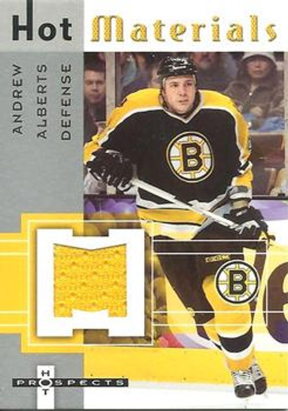 2005 Fleer Hot Prospects #HM-AA Hot Materials